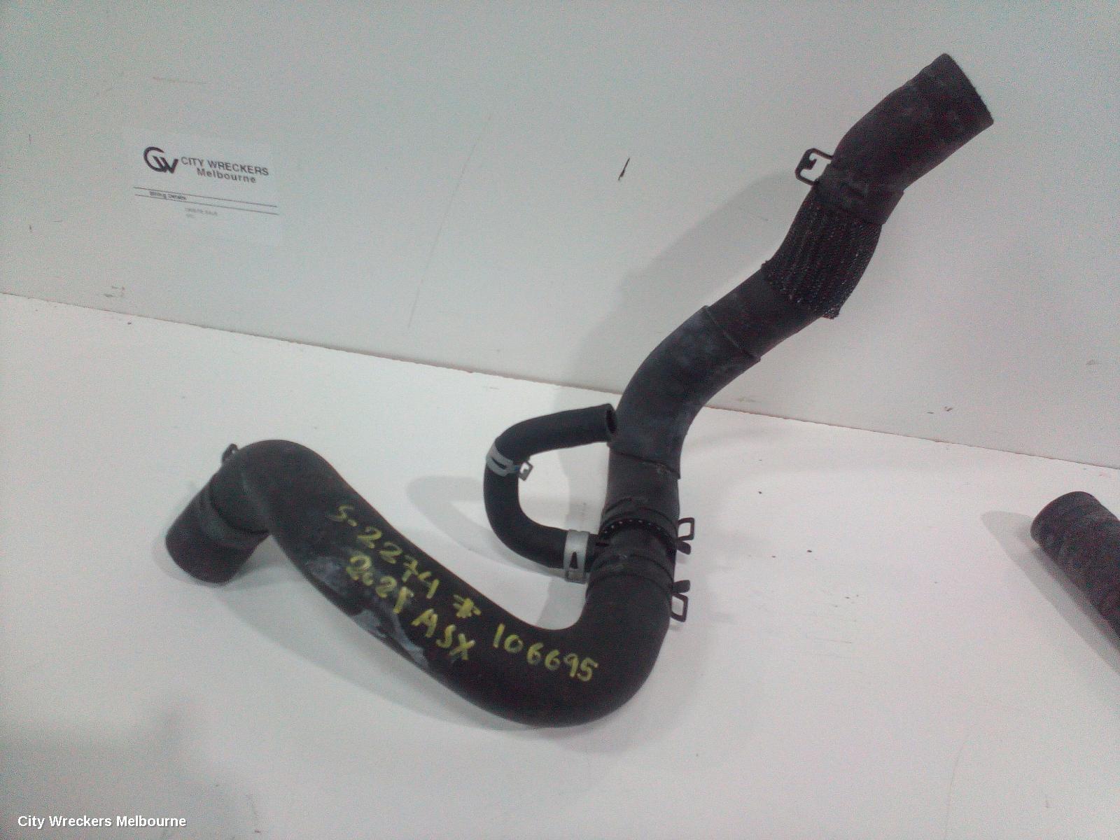 MITSUBISHI ASX WATER PIPES/OUTLETS, 05/2010 ONWARDS