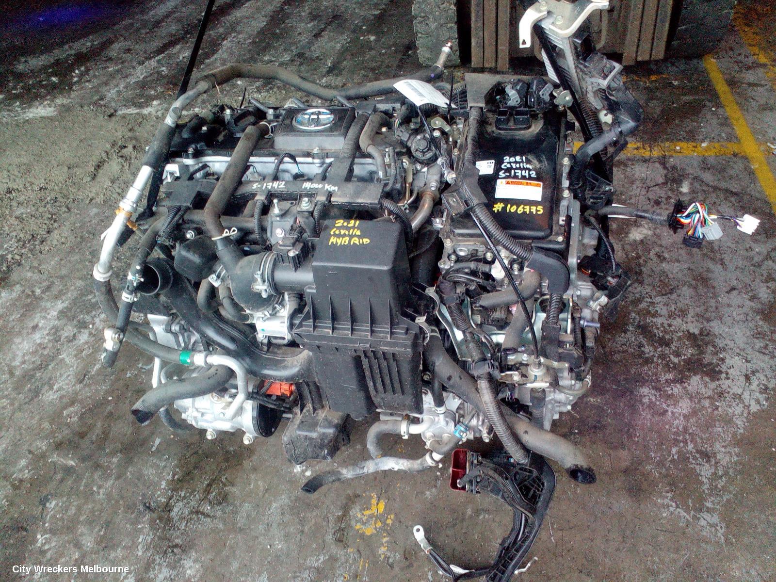 TOYOTA COROLLA INVERTER, MHEV INVERTER, ZWE211R, 07/2018 ONWARDS