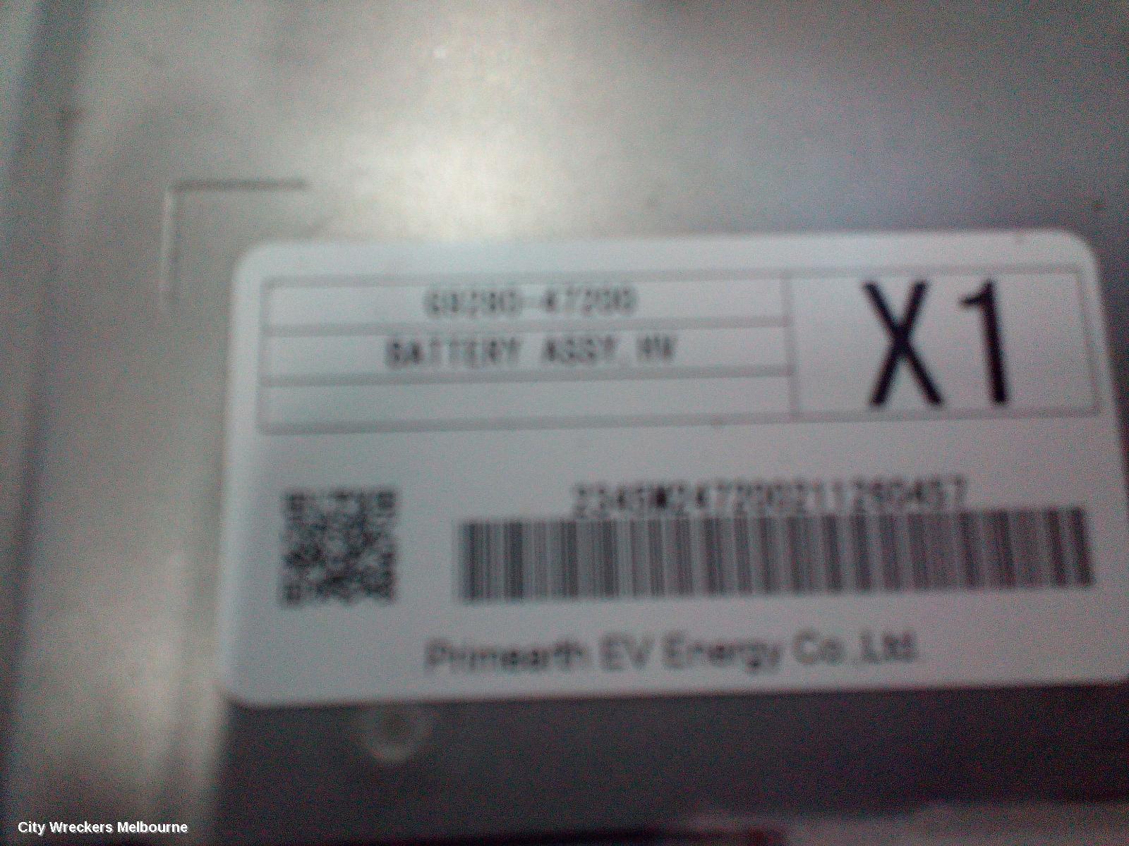 TOYOTA COROLLA BATTERY, 12V VOLT BATTERY, E210, 07/2018 ONWARDS