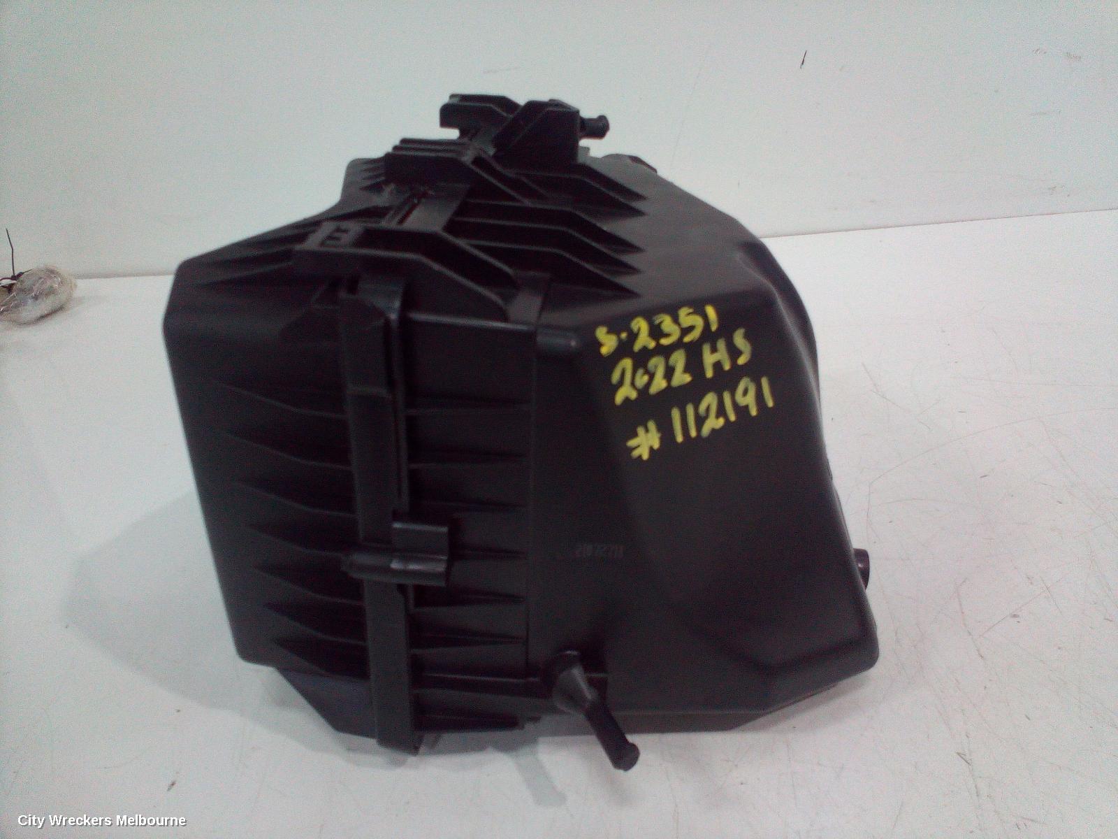 MG HS AIR CLEANER/BOX, PETROL, 1.5, TURBO, SAS23, 09/2019 ONWARDS