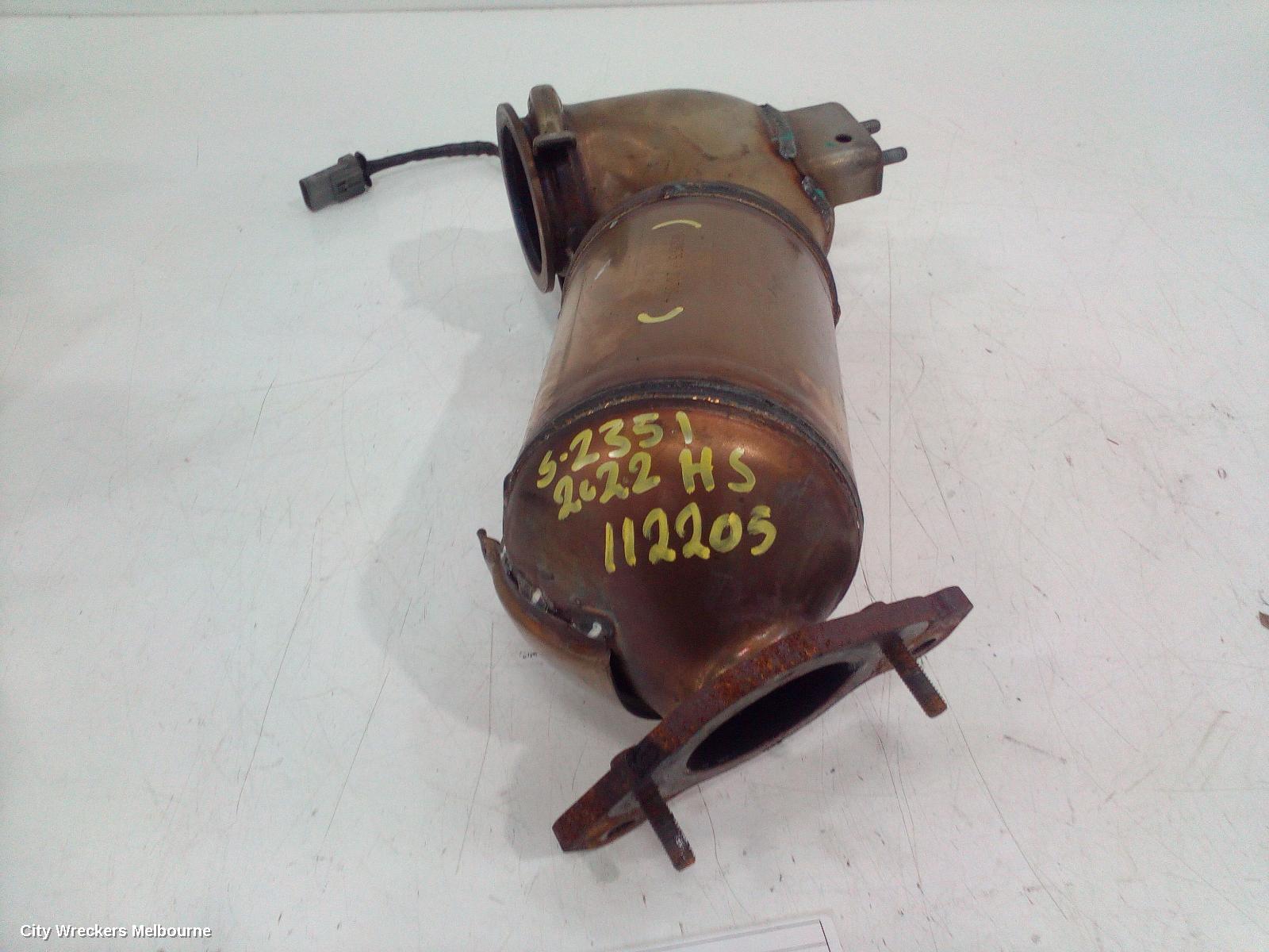 MG HS CATALYTIC CONVERTER, PETROL, 1.5, TURBO, SAS23, 09/2019 ONWARDS
