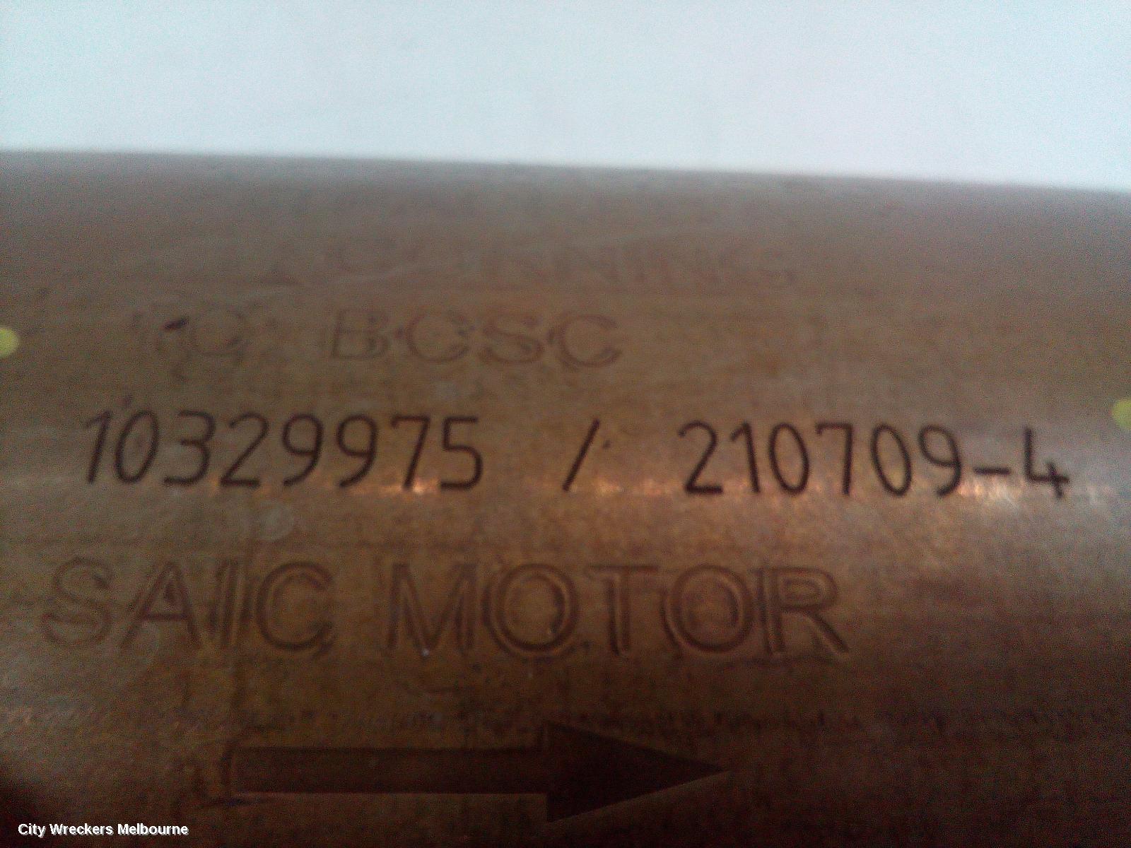 MG HS CATALYTIC CONVERTER, PETROL, 1.5, TURBO, SAS23, 09/2019 ONWARDS