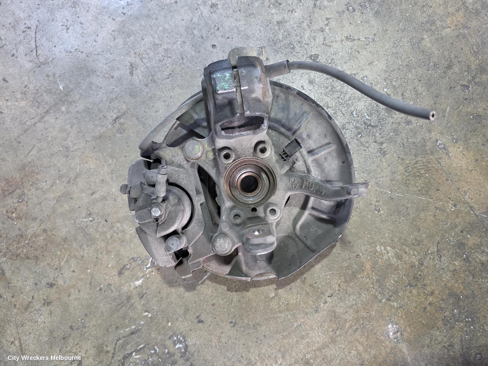 VOLKSWAGEN GOLF RIGHT FRONT HUB ASSEMBLY, GEN 6, 4 BOLT TYPE, 03/2009 - 05/2015