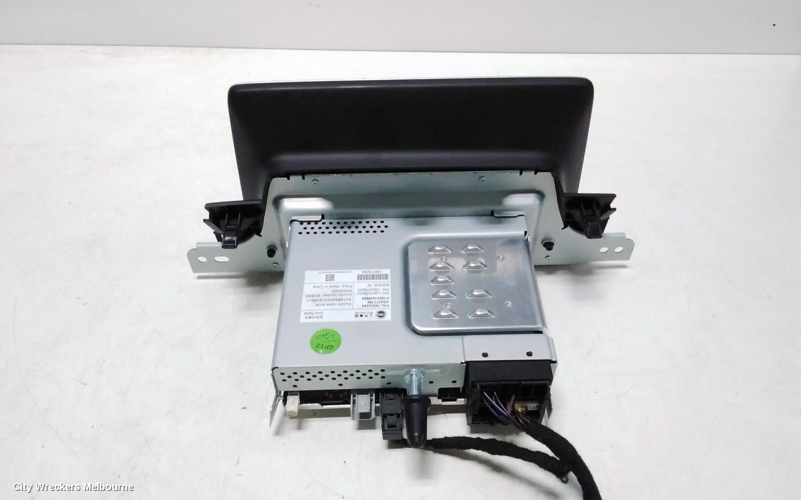 MG HS RADIO/CD/DVD/SAT/TV, HEAD UNIT, NON SAT NAV TYPE, SAS23, 09/2019 ONWARDS