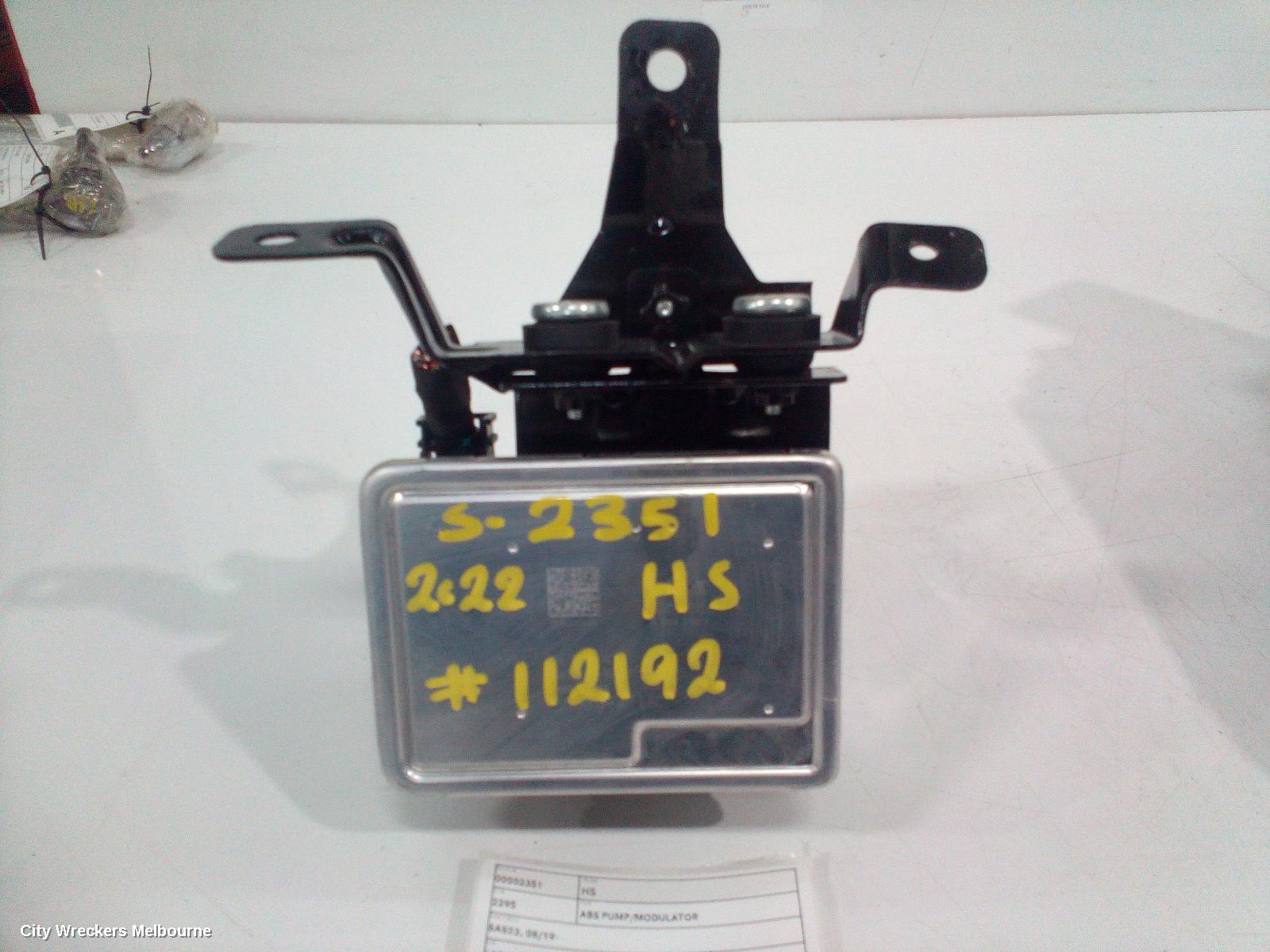 MG HS ABS PUMP/MODULATOR, SAS23, 08/2019 - 12/2024