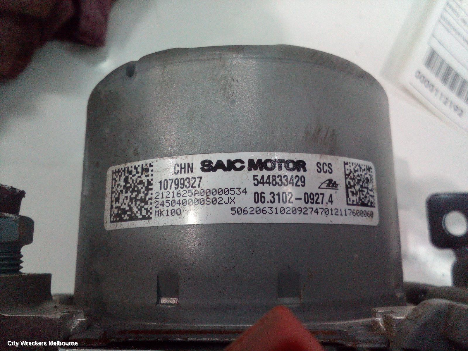 MG HS ABS PUMP/MODULATOR, SAS23, 08/2019 - 12/2024