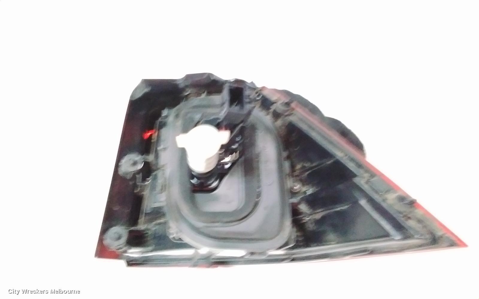 VOLKSWAGEN GOLF LEFT TAILLIGHT, GEN 7, HATCH, STANDARD, TRENDLINE/COMFORTLINE, NON LED TYPE, NON TINTED TYPE, 01/2013 - 03/2017