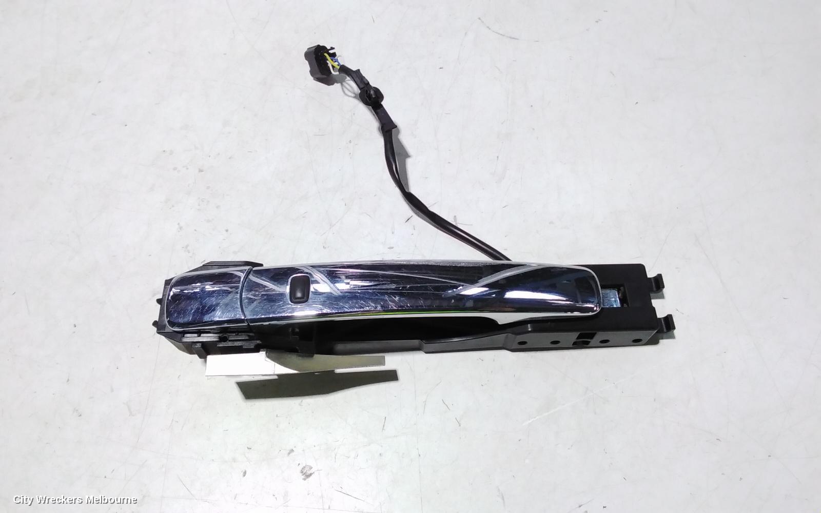 NISSAN XTRAIL DOOR HANDLE, OUTER, LH FRONT, BLACK, NON PUSH BUTTON START TYPE, T31, 09/2007 - 12/2013