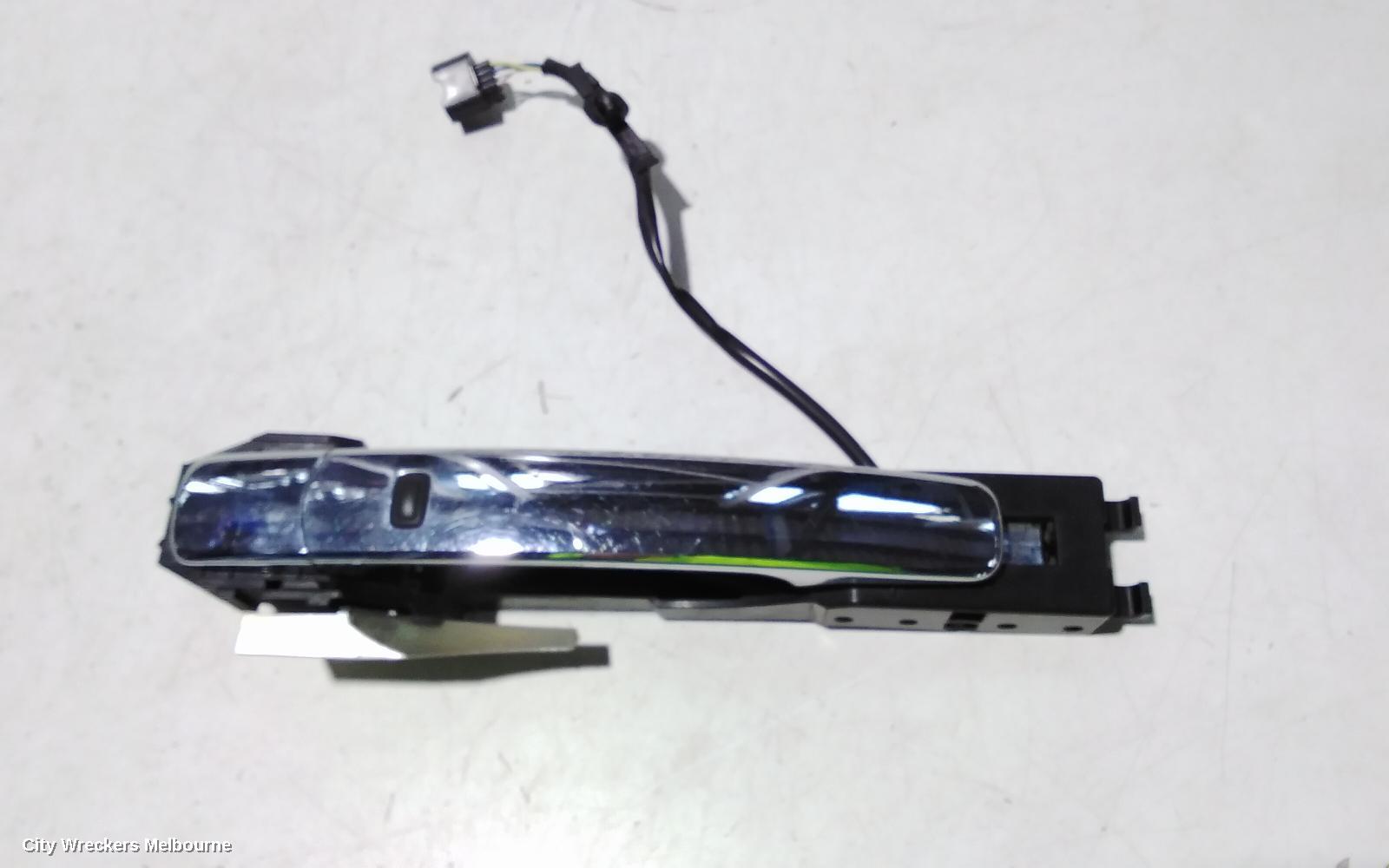 NISSAN XTRAIL DOOR HANDLE, OUTER, LH FRONT, BLACK, NON PUSH BUTTON START TYPE, T31, 09/2007 - 12/2013