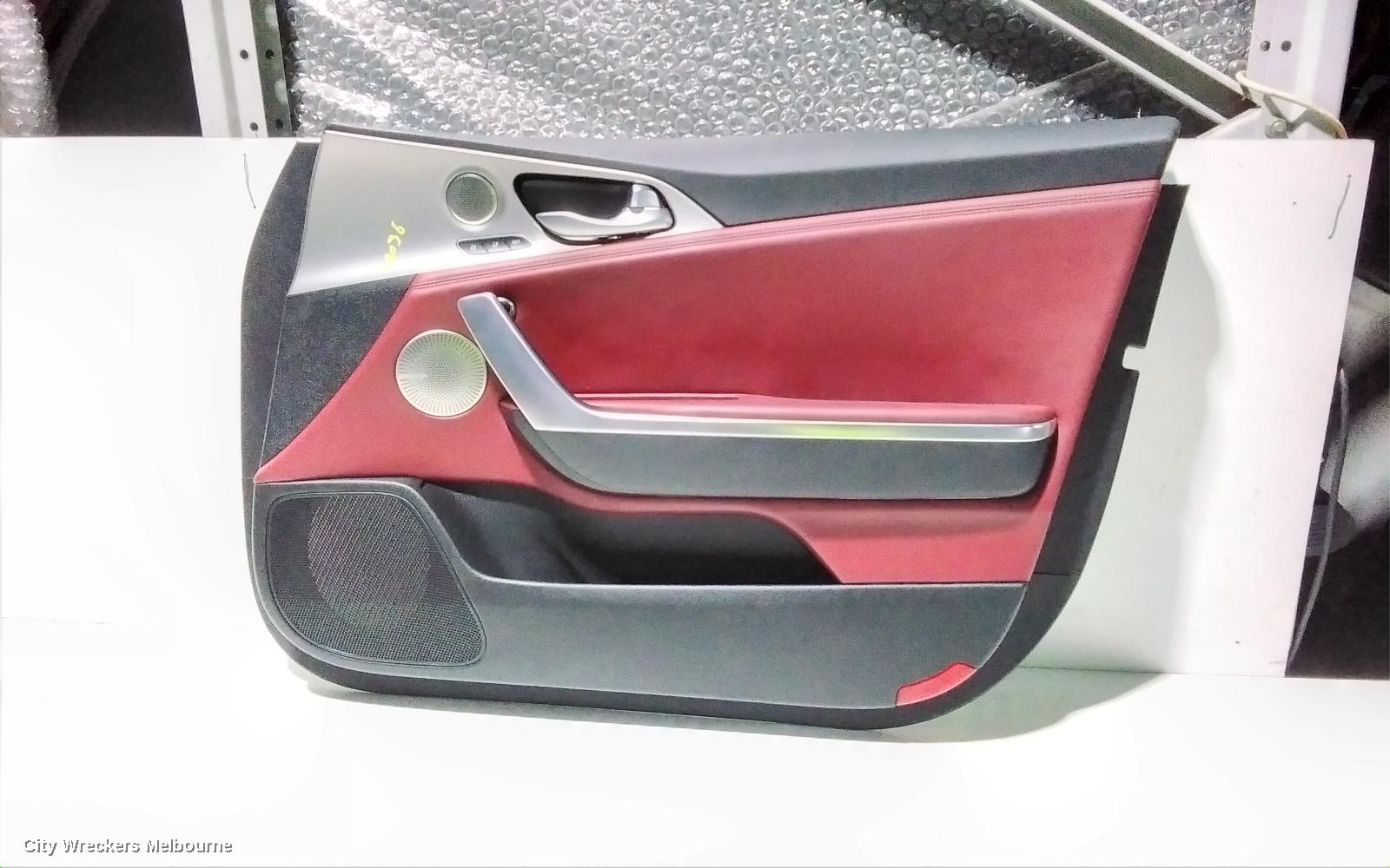 KIA STINGER DOOR TRIM, RH FRONT, CK, 06/2017 - 04/2023