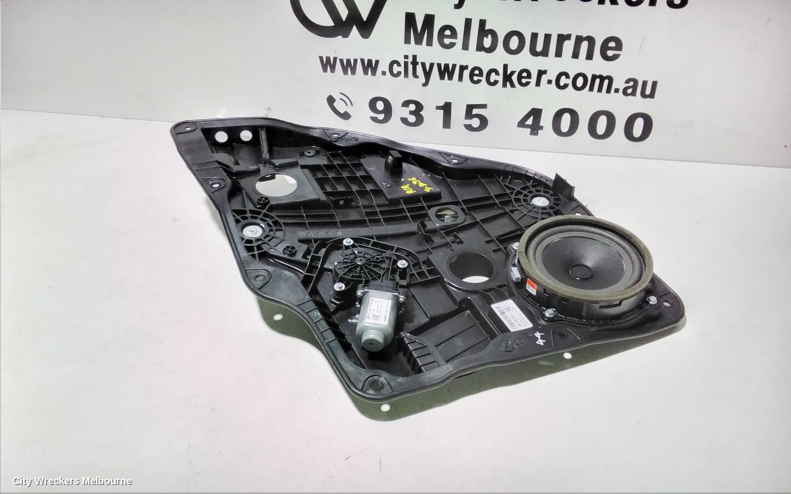 KIA STINGER RIGHT REAR WND REG/MOTOR, CK, 06/2017 - 04/2023