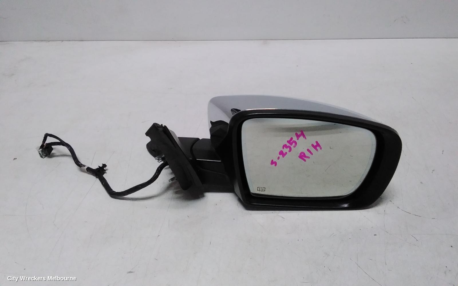 CHRYSLER 300C RIGHT DOOR MIRROR, LX, CHROME, NON BLIND SPOT TYPE, 12/2011 - 12/2021