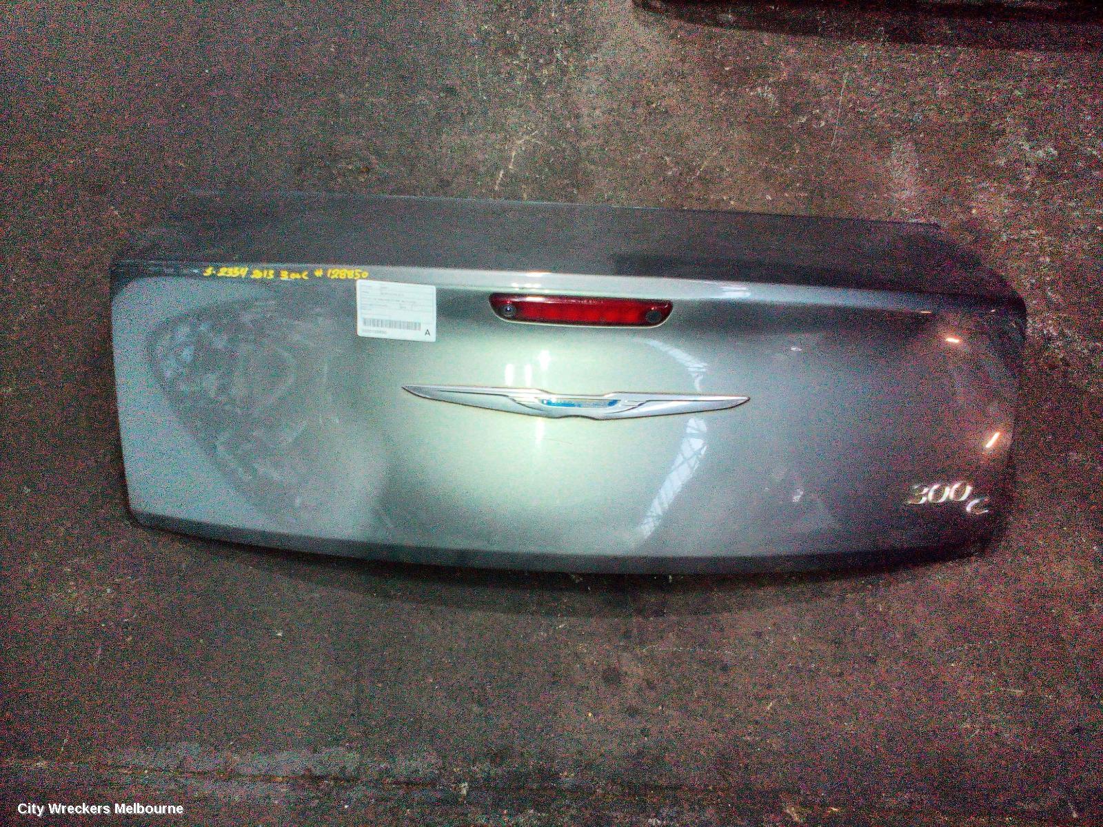 CHRYSLER 300C BOOTLID/TAILGATE, BOOTLID, LX2, NON SPOILER TYPE, 05/2012 - 12/2021