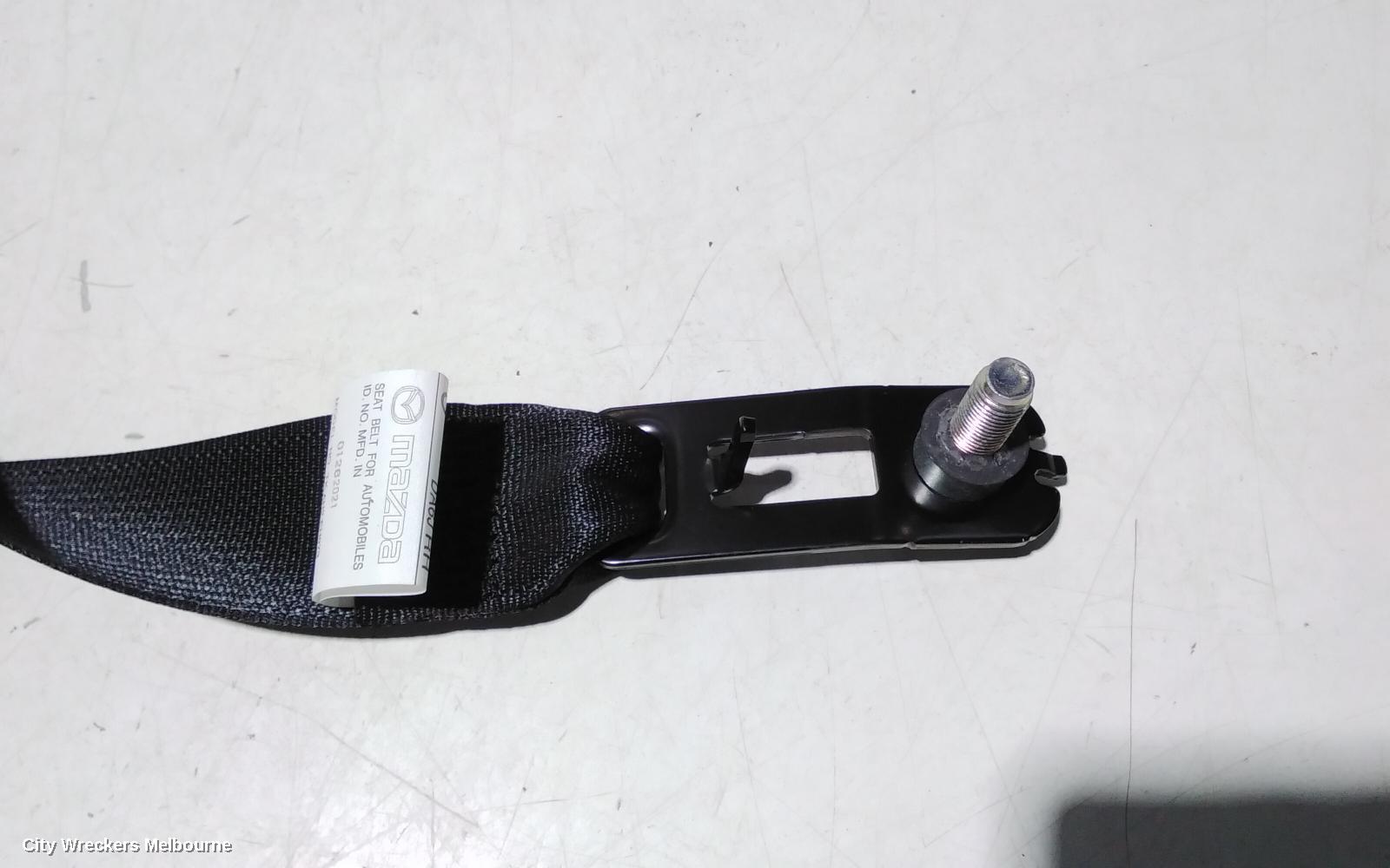 MAZDA CX3 SEATBELT/STALK, RH FRONT, SEAT BELT ONLY, DK, 03/2015 ONWARDS