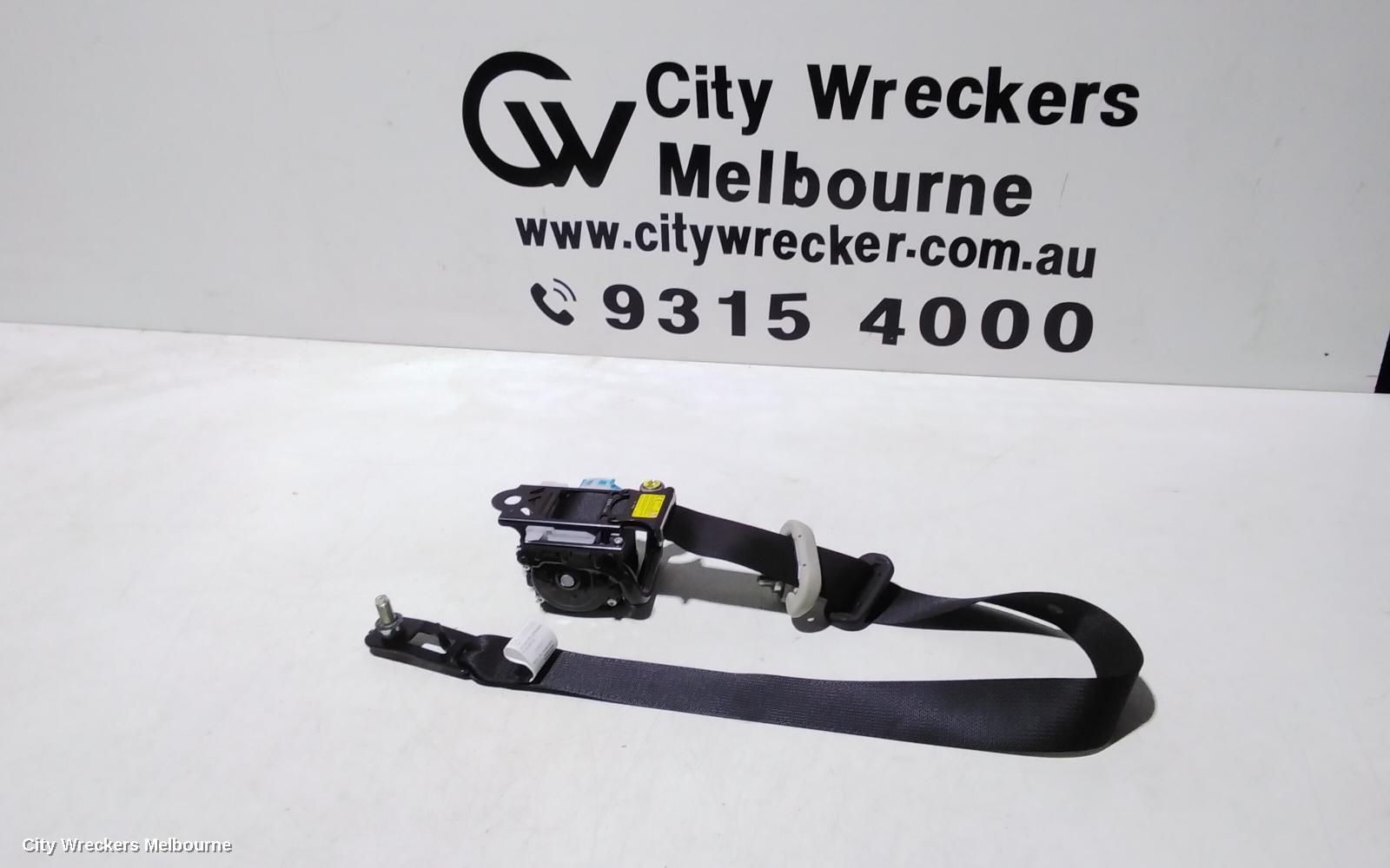 MAZDA CX3 SEATBELT/STALK, RH FRONT, SEAT BELT ONLY, DK, 03/2015 ONWARDS