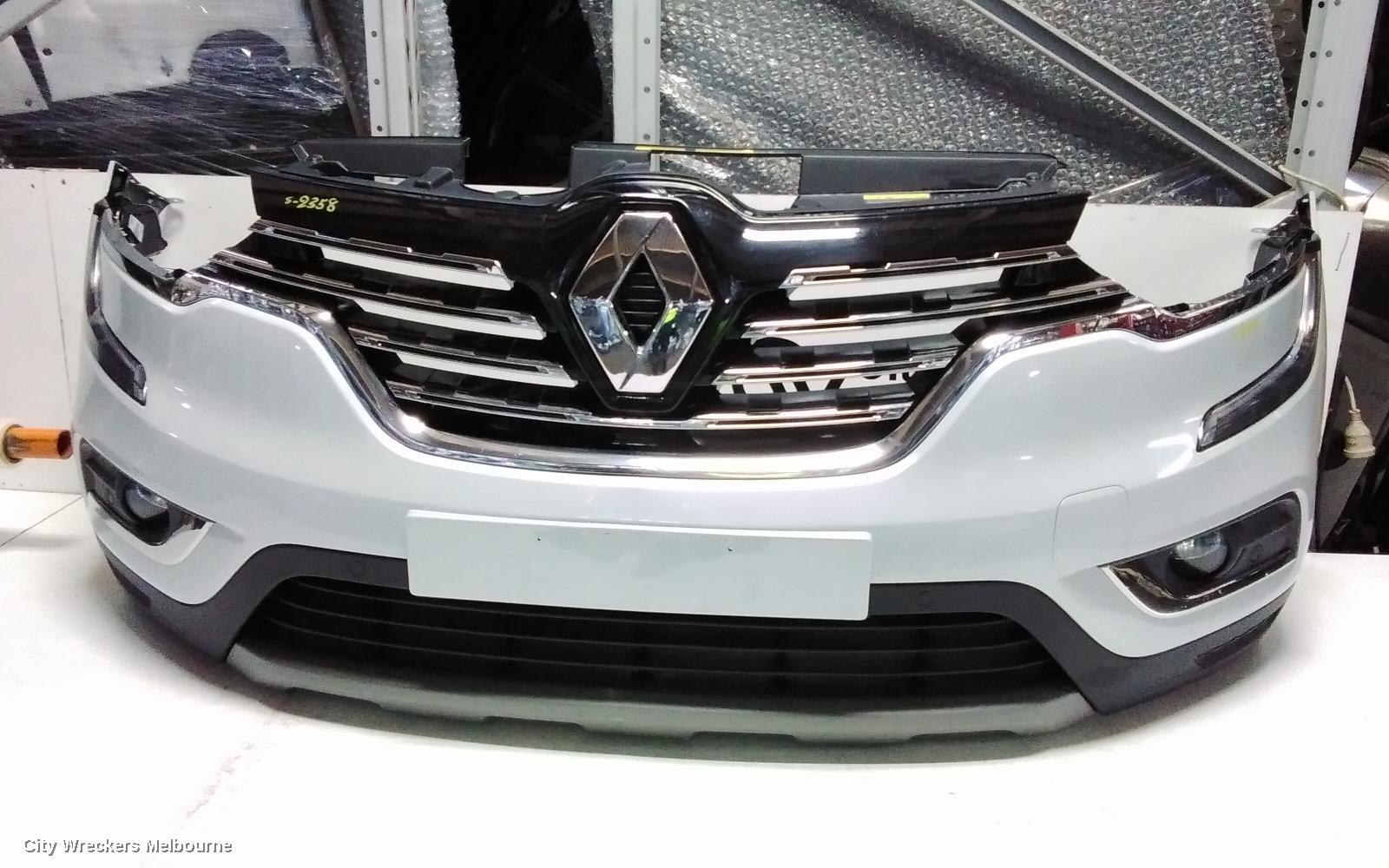 RENAULT KALEOS FRONT BUMPER, XZG, W/ PARK SENSOR TYPE, 05/2016 - 05/2019