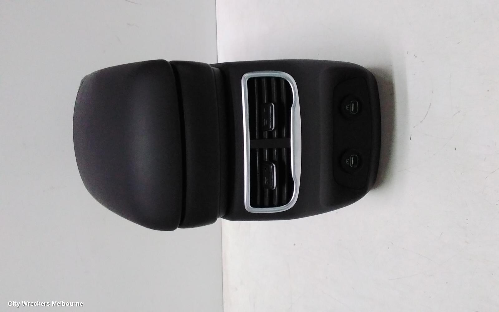 HYUNDAI SANTA FE CONSOLE, AUTO T/M, TM, LEATHER, BLACK, 03/2018 ONWARDS