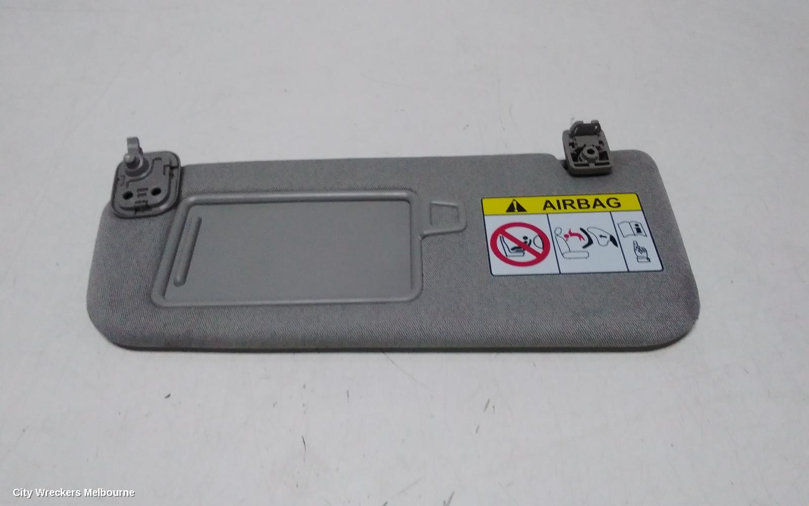 HYUNDAI SANTA FE SUNVISOR, TM, LH SIDE, GREY, 03/2018 ONWARDS