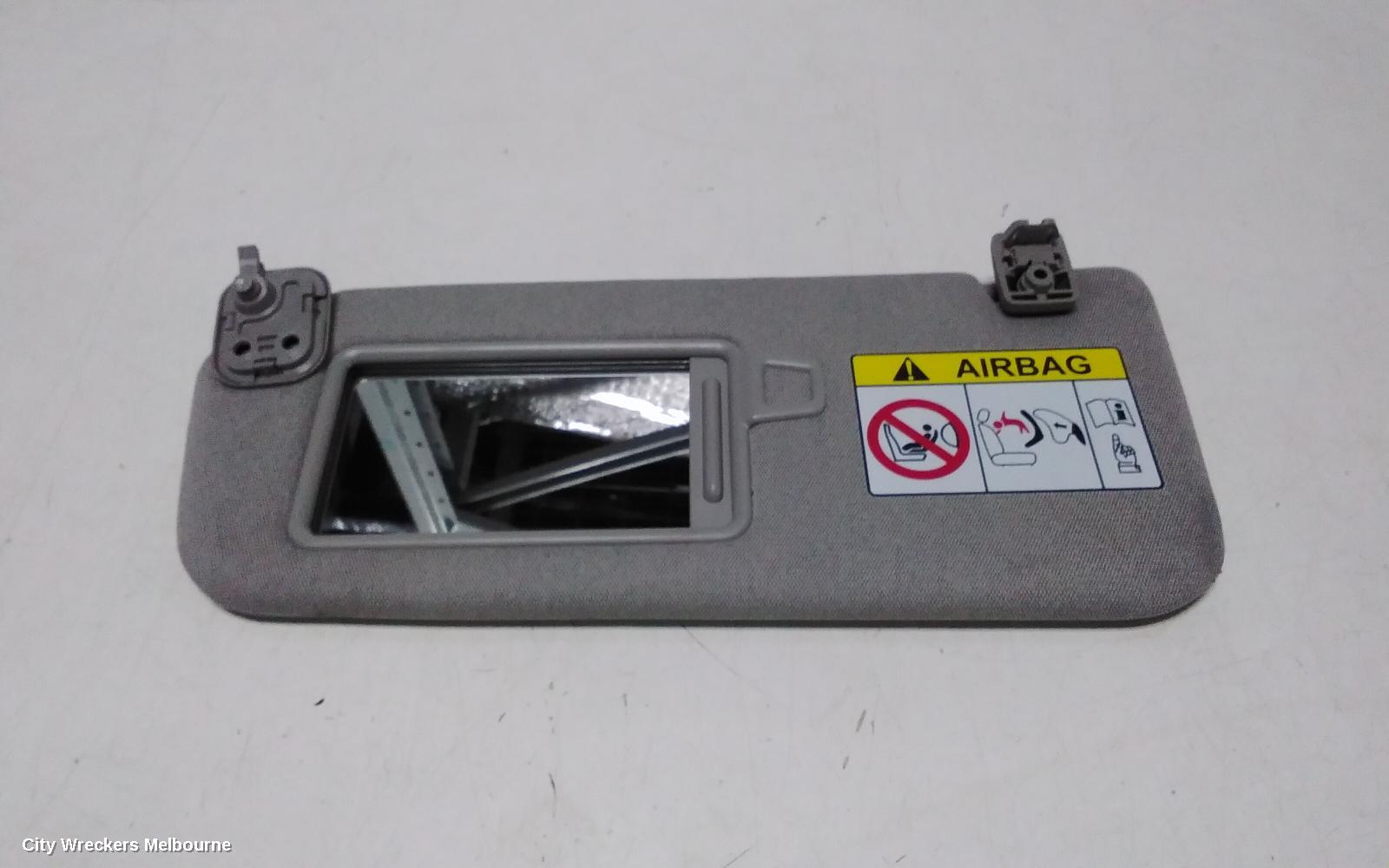 HYUNDAI SANTA FE SUNVISOR, TM, LH SIDE, GREY, 03/2018 ONWARDS