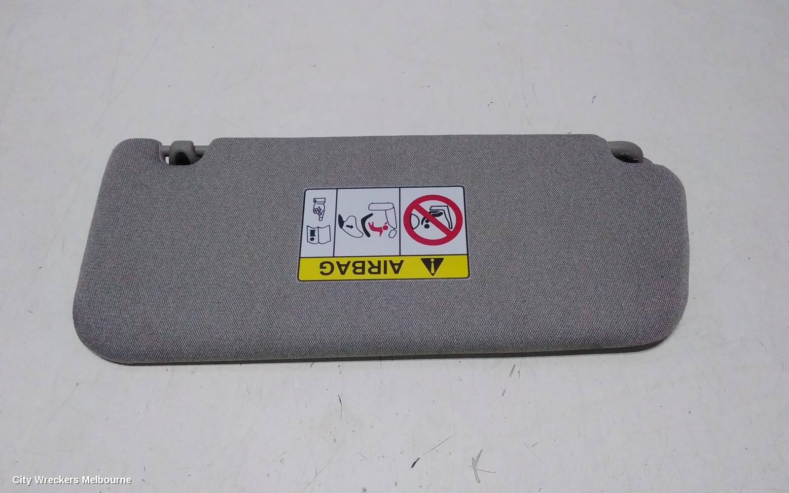 HYUNDAI SANTA FE SUNVISOR, TM, LH SIDE, GREY, 03/2018 ONWARDS