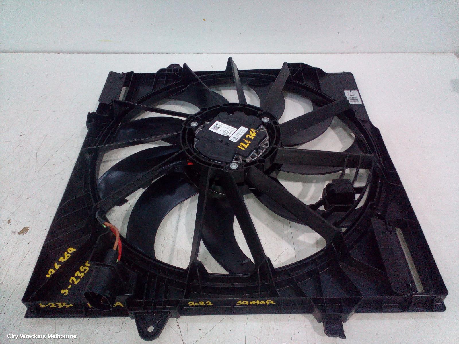 HYUNDAI SANTA FE FAN, RADIATOR FAN, DIESEL, 2.2, D4HE, TM, 12/2020 ONWARDS