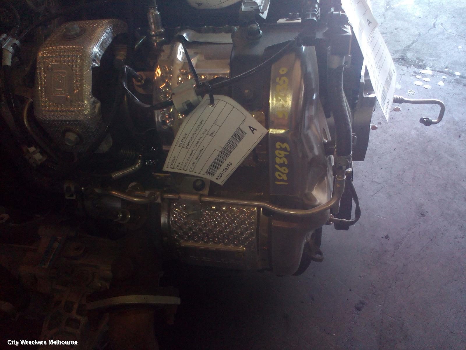 HYUNDAI SANTA FE PARTICULATE FILTER/DPF, DIESEL, 2.2, D4HE, TURBO, TM, 12/2020 ONWARDS