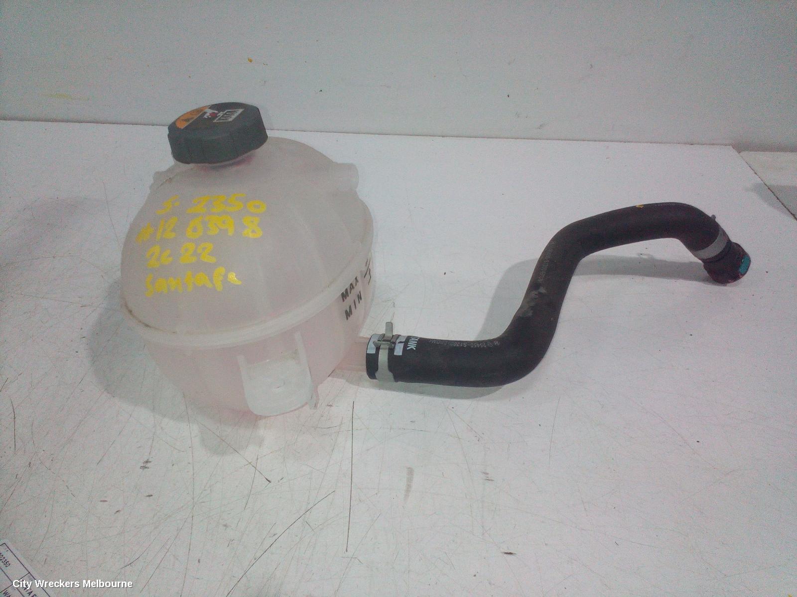 HYUNDAI SANTA FE OVERFLOW BOTTLE, TM, 03/2018 - 10/2023