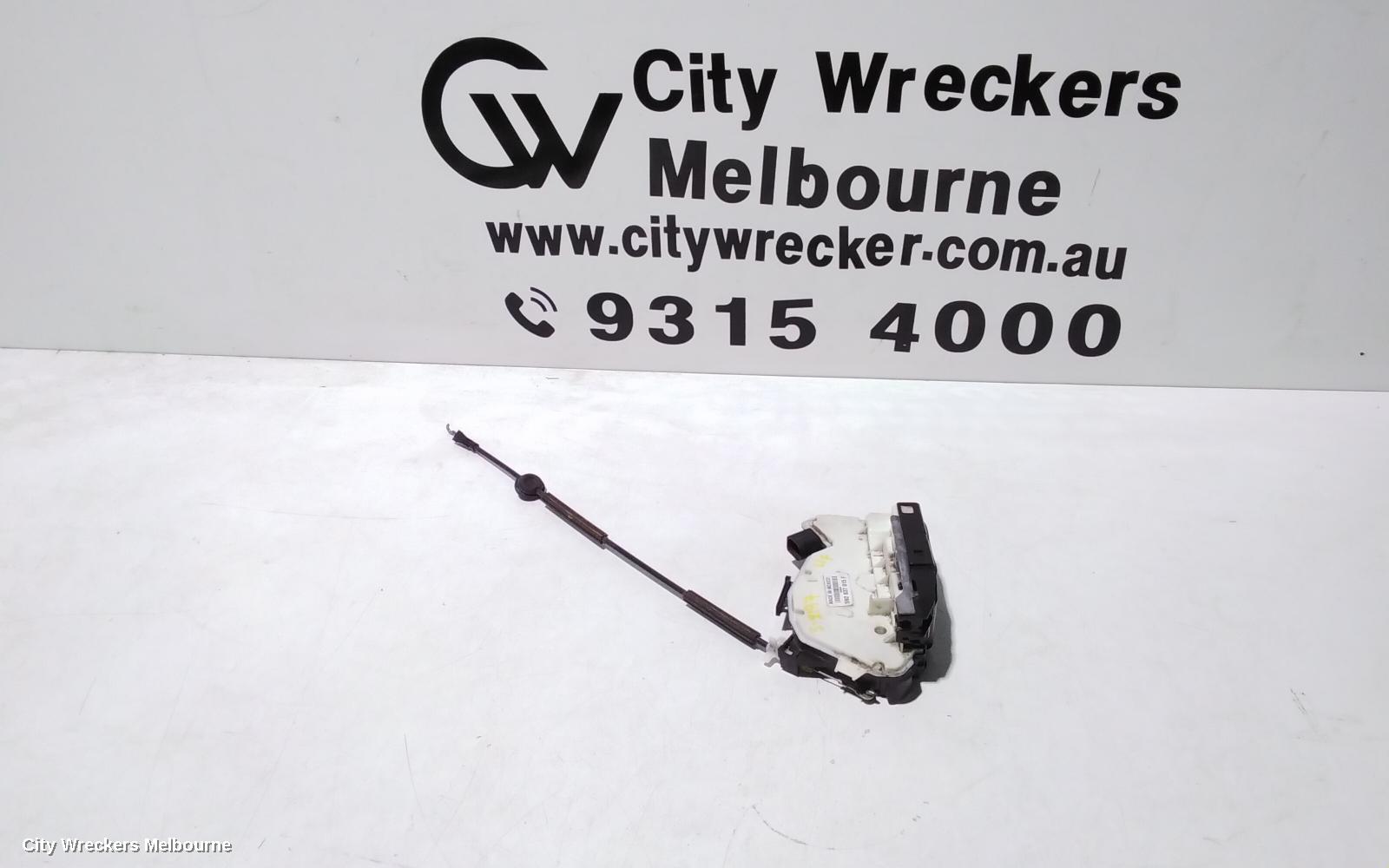 VOLKSWAGEN AMAROK DOOR/BOOT/GATE LOCK, RIGHT FRONT DOOR LOCK, P/N 5N2837016N, 2H, 10/2010 - 09/2022