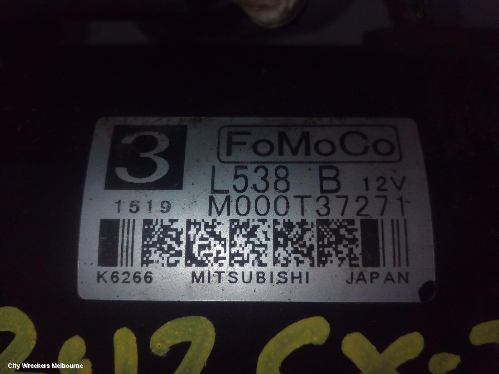 MAZDA CX7 STARTER, PETROL, 2.3, P/N L538/L53818400B, ER, 11/2006 - 02/2012