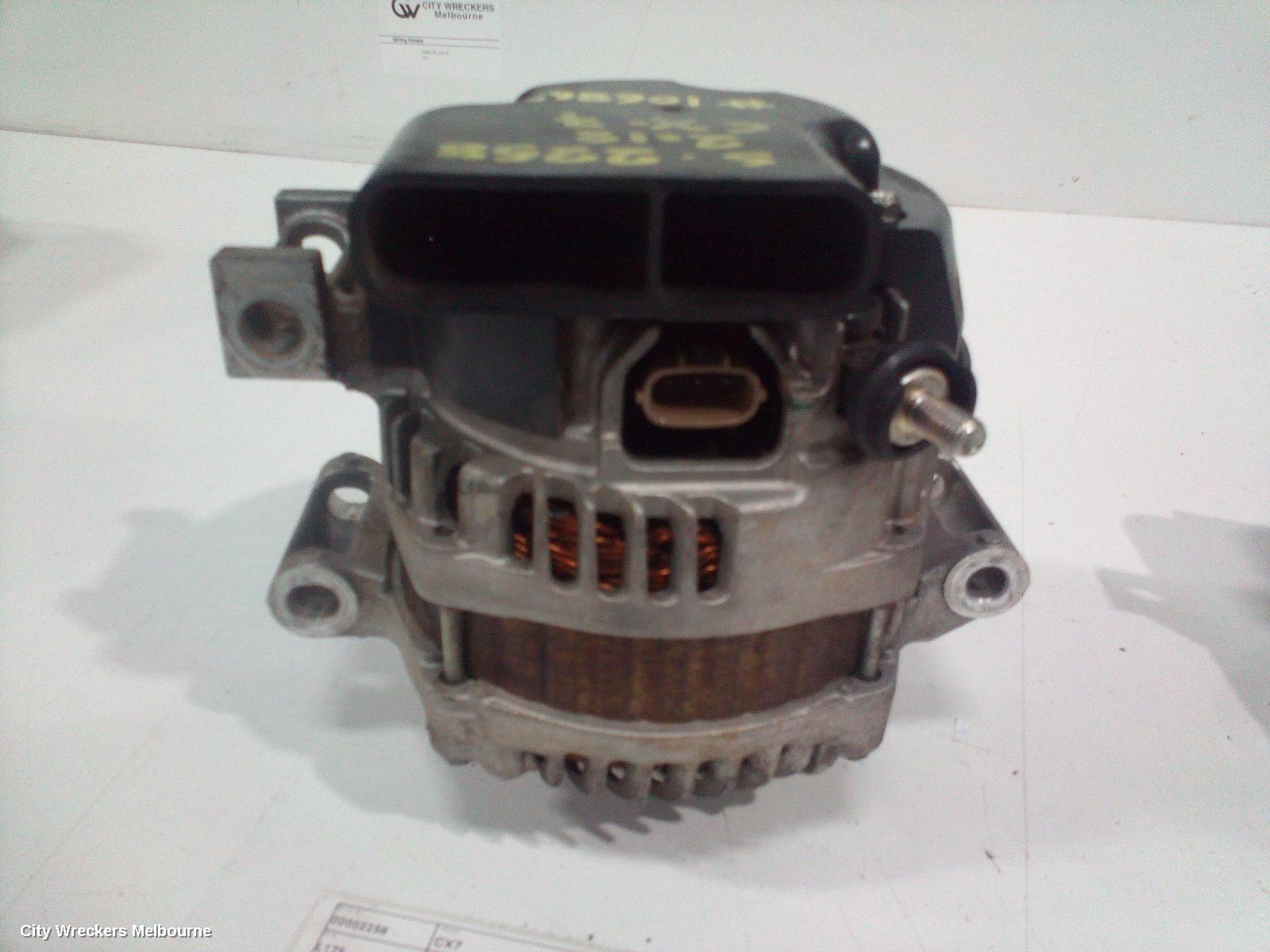 MAZDA CX7 ALTERNATOR, PETROL, 2.3, L3, ER, TURBO, 11/2006 - 02/2012
