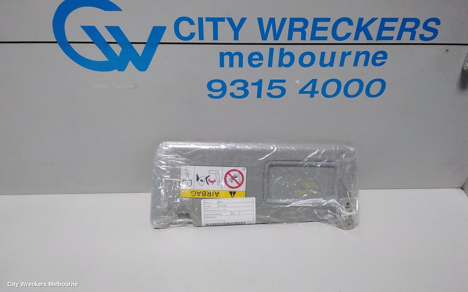 TOYOTA RAV4 SUNVISOR, XA40, RH SIDE, 12/2012 - 11/2018
