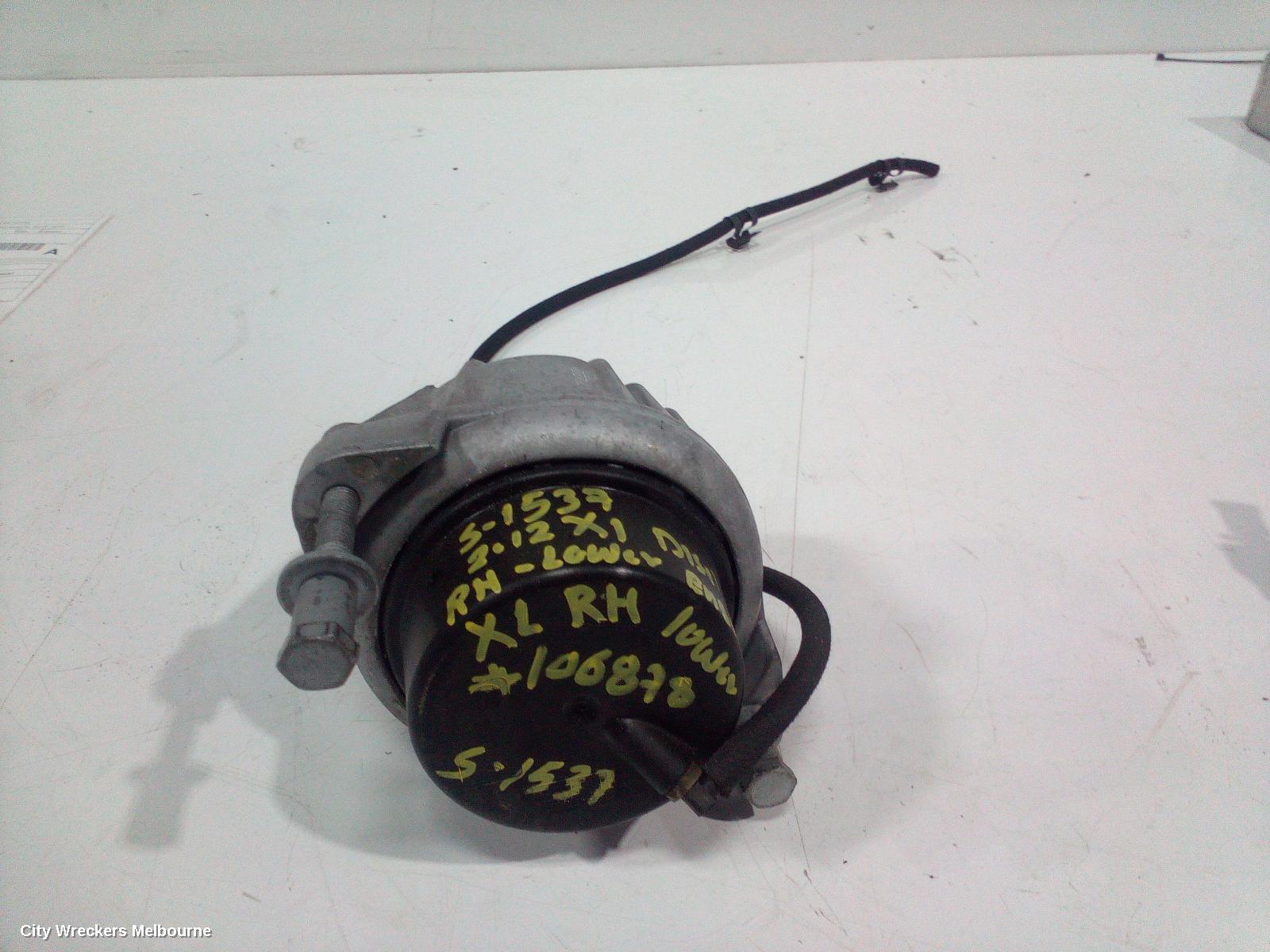 BMW X1 MOUNT, ENGINE MOUNT (RH SIDE), PETROL, 2.0, S20I/X28I, TURBO, N20, E84, 08/2012 - 07/2015