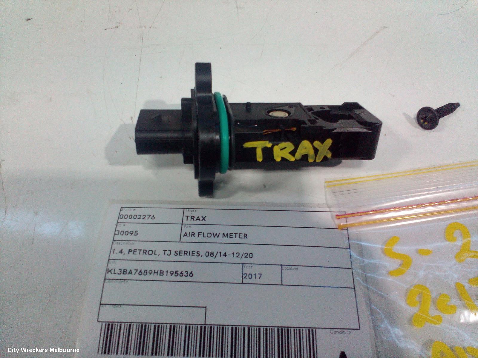 HOLDEN TRAX AIR FLOW METER, 1.4, PETROL, TJ SERIES, 08/2014 - 12/2020