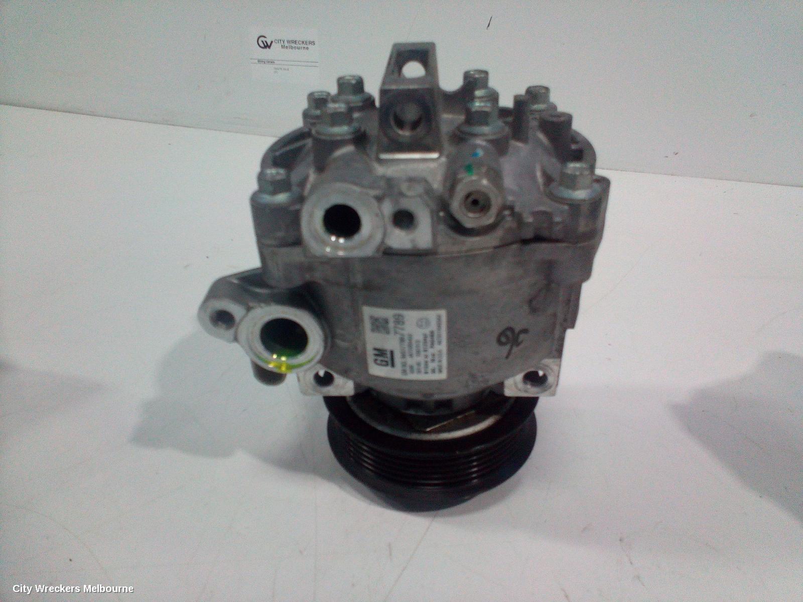 HOLDEN TRAX A/C COMPRESSOR, TJ SERIES, 1.4, PETROL, QS90 TYPE, 08/2014 - 12/2020
