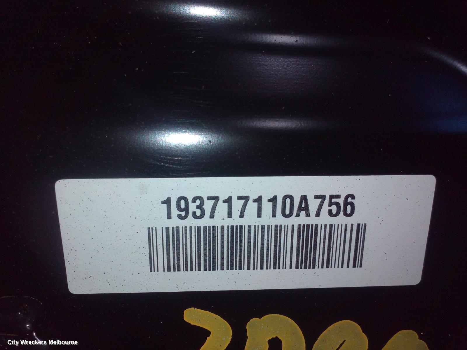 HOLDEN TRAX FRT XMEMBER/CRADLE, TJ SERIES, CRADLE, 08/2013 - 12/2020