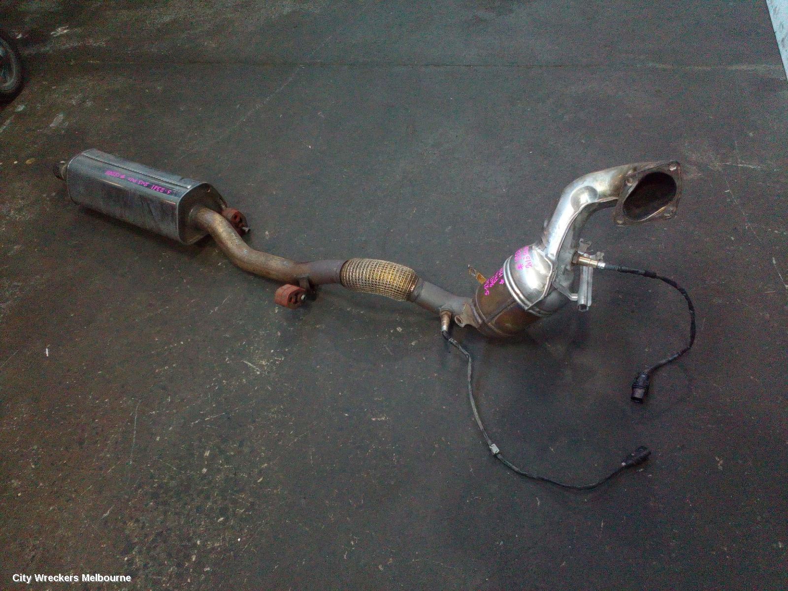 VOLKSWAGEN POLO CATALYTIC CONVERTER, DOWNPIPE-CAT TYPE, 1.4, PETROL, CAVE/CTHE CODE, 6R, 05/2010 - 05/2014