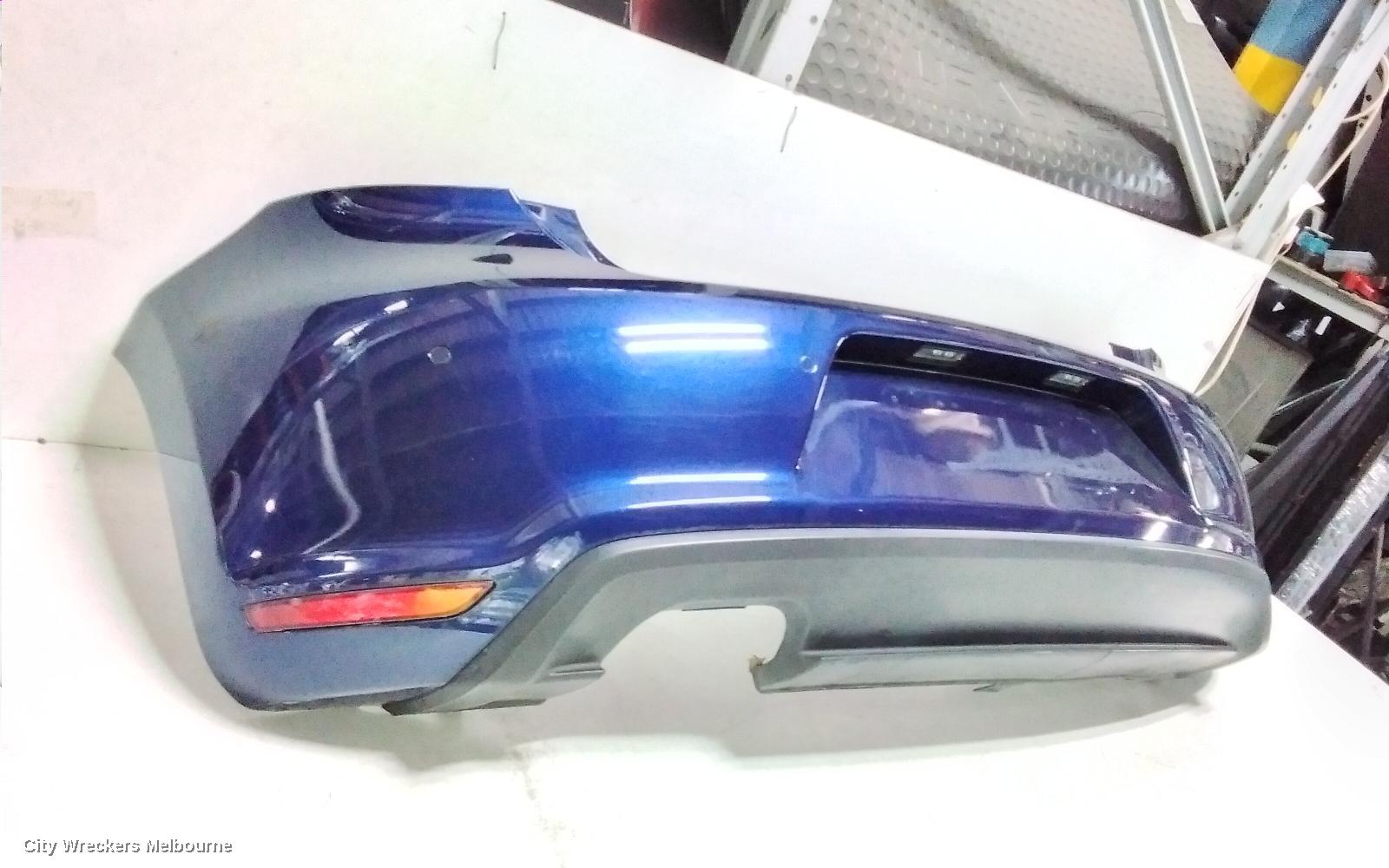 VOLKSWAGEN POLO REAR BUMPER, 6R, GTI, W/ PARK SENSOR TYPE, 05/2010 - 05/2014