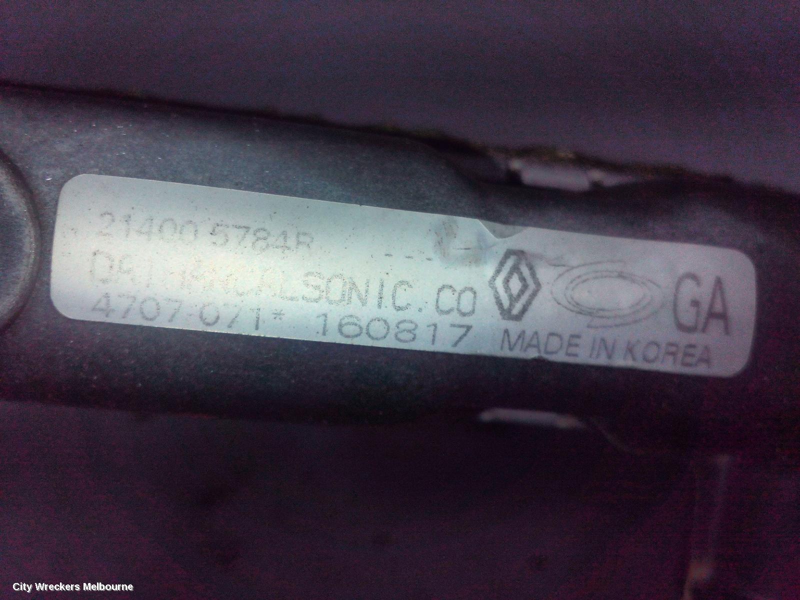 RENAULT KALEOS RADIATOR, AUTO, 2.5, PETROL, XZG, 05/2016 ONWARDS
