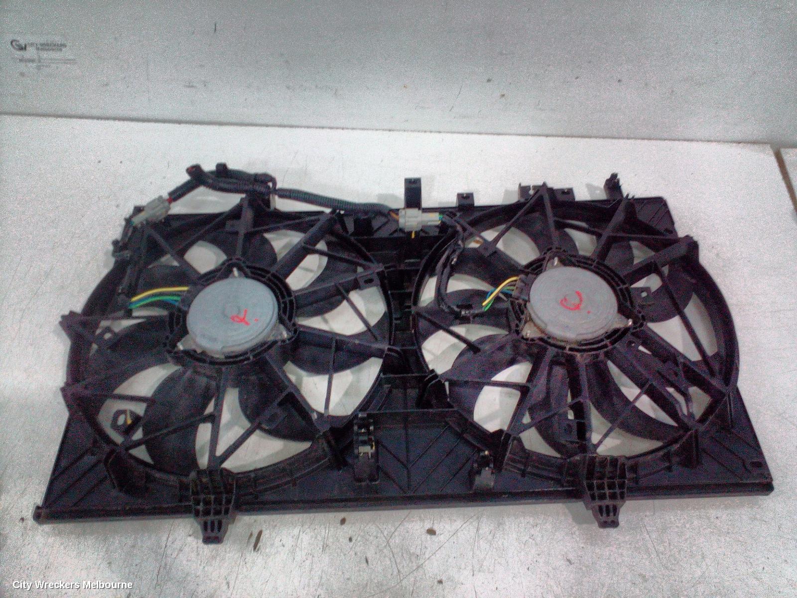 RENAULT KALEOS FAN, DUAL FAN ASSY, PETROL, 2.5, 2TR, XZG, 05/2016 ONWARDS