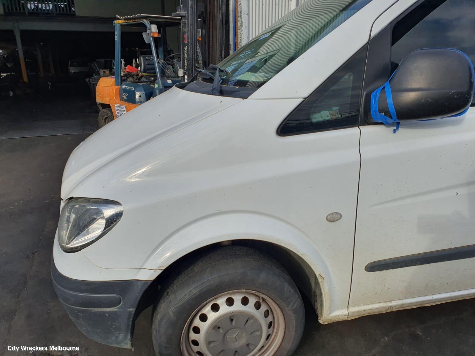 MERCEDES VITO LEFT TAILLIGHT, UPPER BARN DOOR, 639, 02/2006 - 02/2015