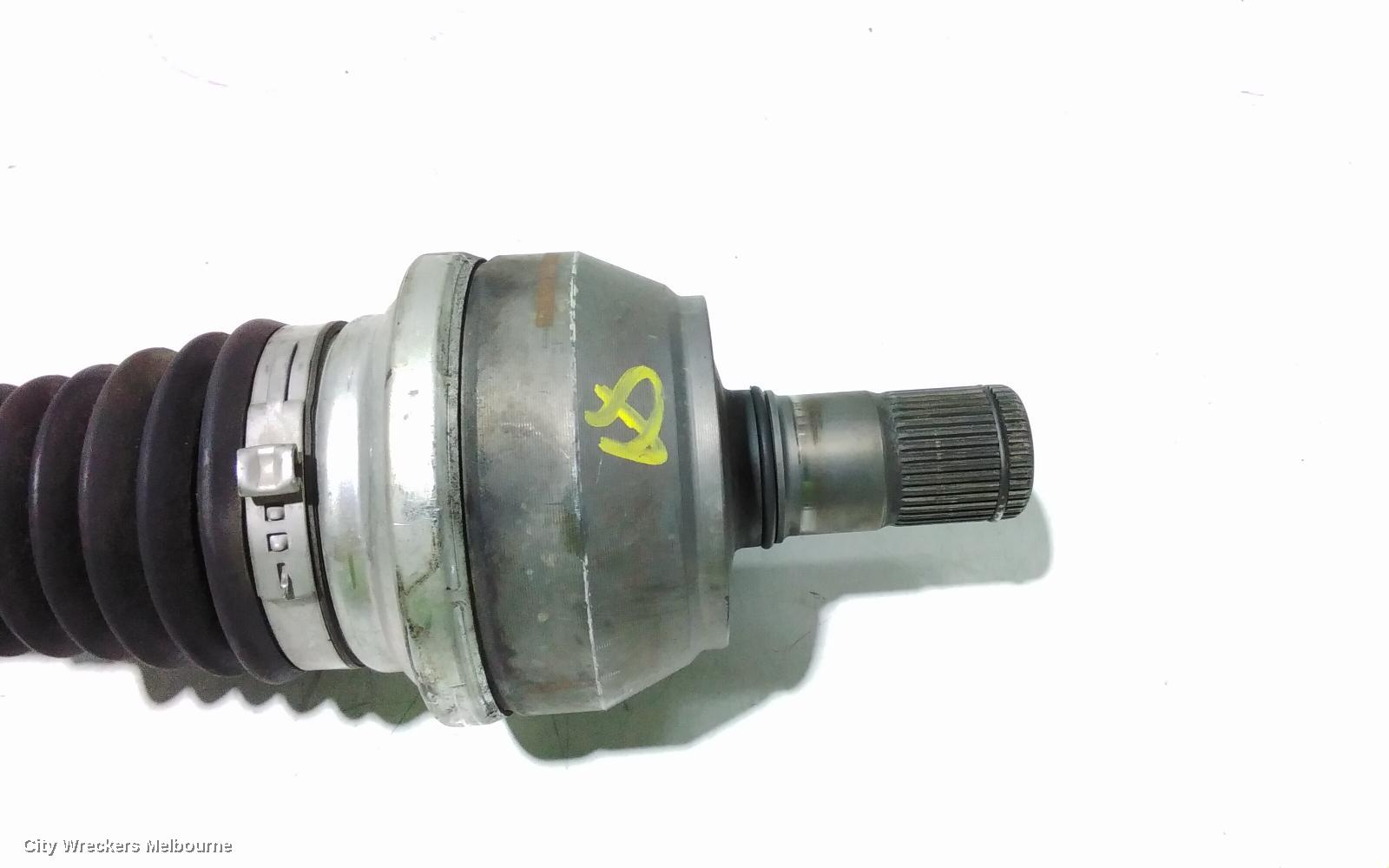 VOLKSWAGEN GOLF LEFT DRIVESHAFT, FRONT, AUTO/MANUAL T/M, PETROL, 2.0, GTI, GEN 7, 01/2013 - 08/2020