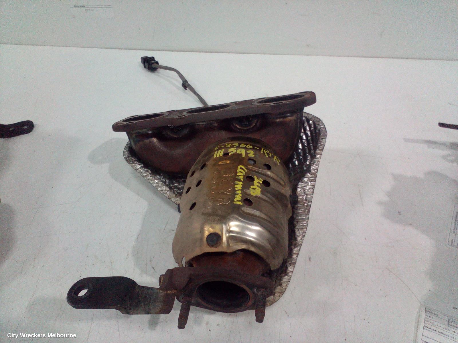 KIA CARNIVAL/GRAND CARNIVAL CATALYTIC CONVERTER, MANIFOLD-CAT TYPE, 3.3, PETROL, LH SIDE, YP, 02/2015 - 10/2020