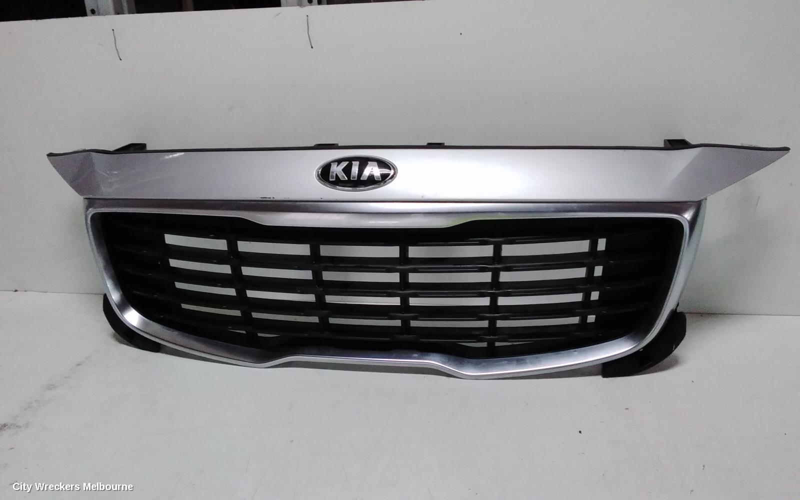 KIA CARNIVAL/GRAND CARNIVAL GRILLE, RADIATOR GRILLE, YP, S/SI, BLACK, BAR TYPE, 03/2018 - 10/2020
