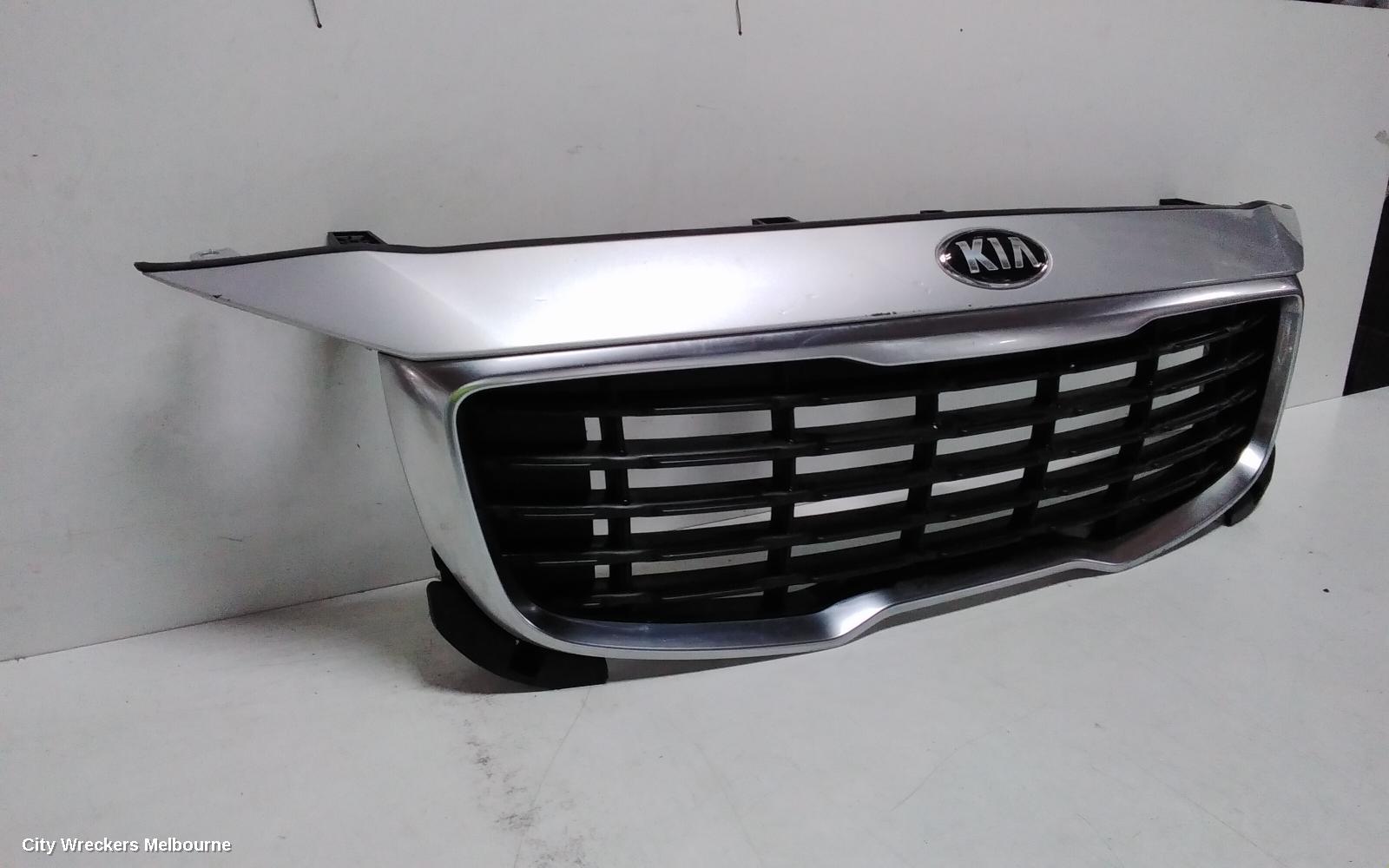 KIA CARNIVAL/GRAND CARNIVAL GRILLE, RADIATOR GRILLE, YP, S/SI, BLACK, BAR TYPE, 03/2018 - 10/2020