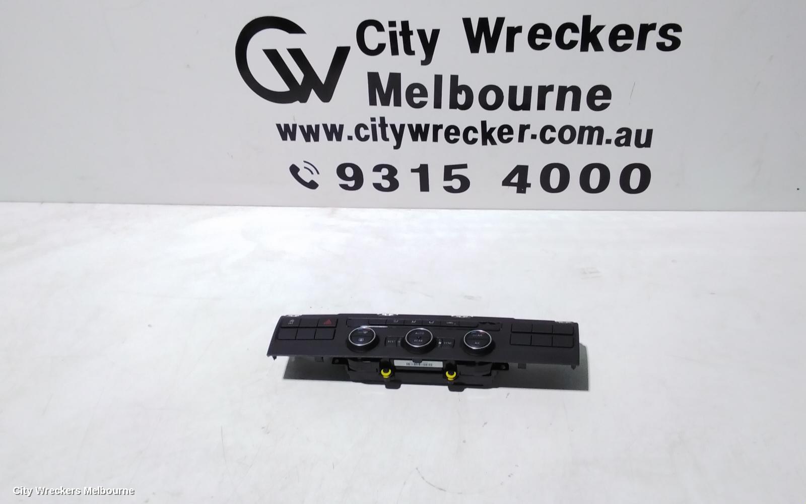 VOLKSWAGEN TRANSPORTER HEATER/AC CONTROLS, CLIMATE CONTROL TYPE, FRONT (ON CONSOLE), T6, 07/2015 - 07/2020