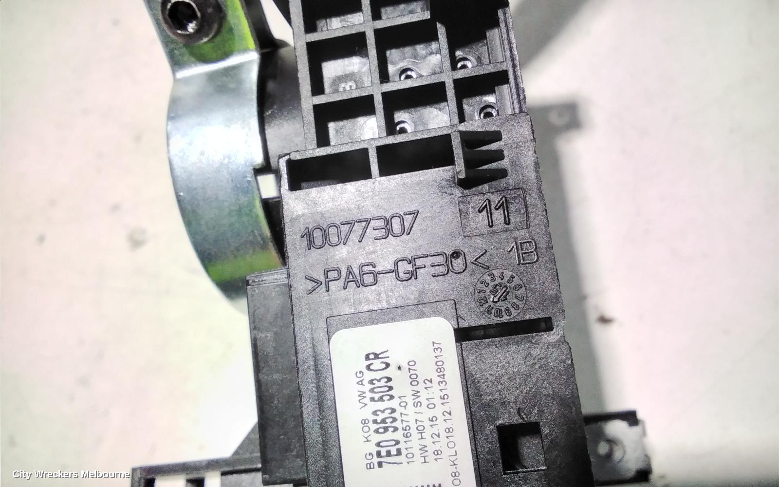 VOLKSWAGEN TRANSPORTER COMBINATION SWITCH, COMBINATION SWITCH ASSY, T6, 07/2015 ONWARDS