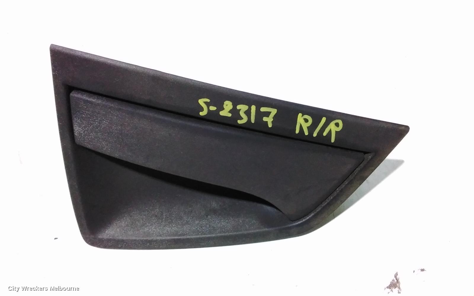 ALFA ROMEO GIULIETTA DOOR HANDLE, OUTER, RH REAR, 940 SERIES, 01/2011 ONWARDS