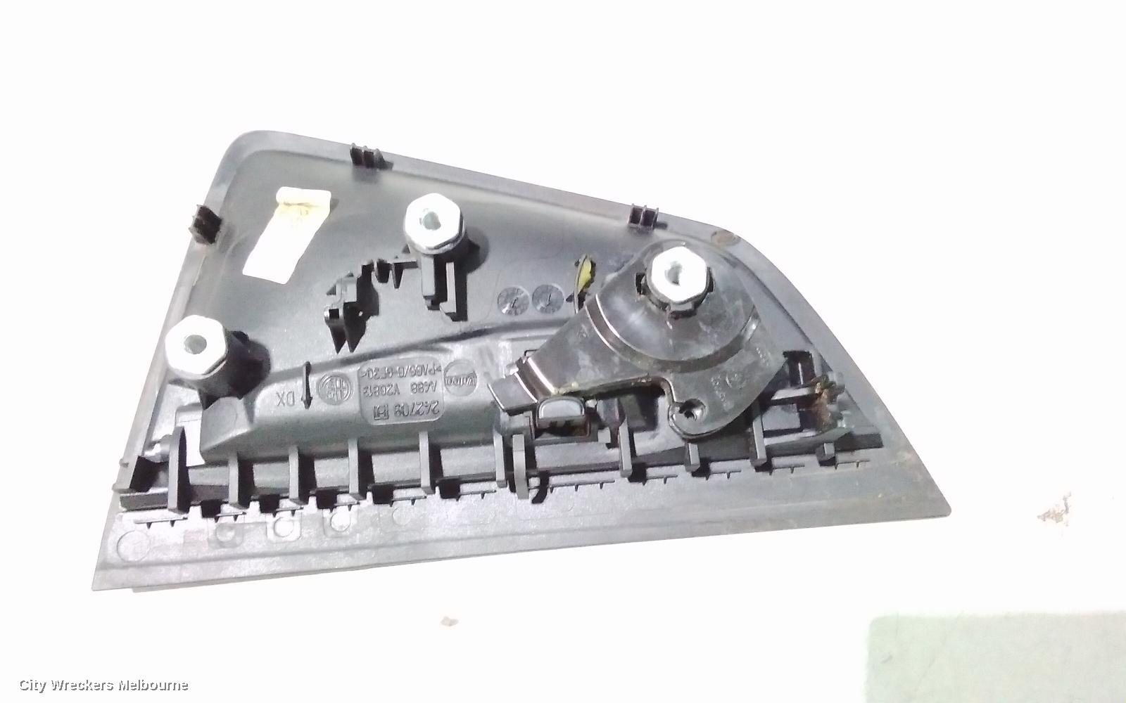 ALFA ROMEO GIULIETTA DOOR HANDLE, OUTER, RH REAR, 940 SERIES, 01/2011 ONWARDS