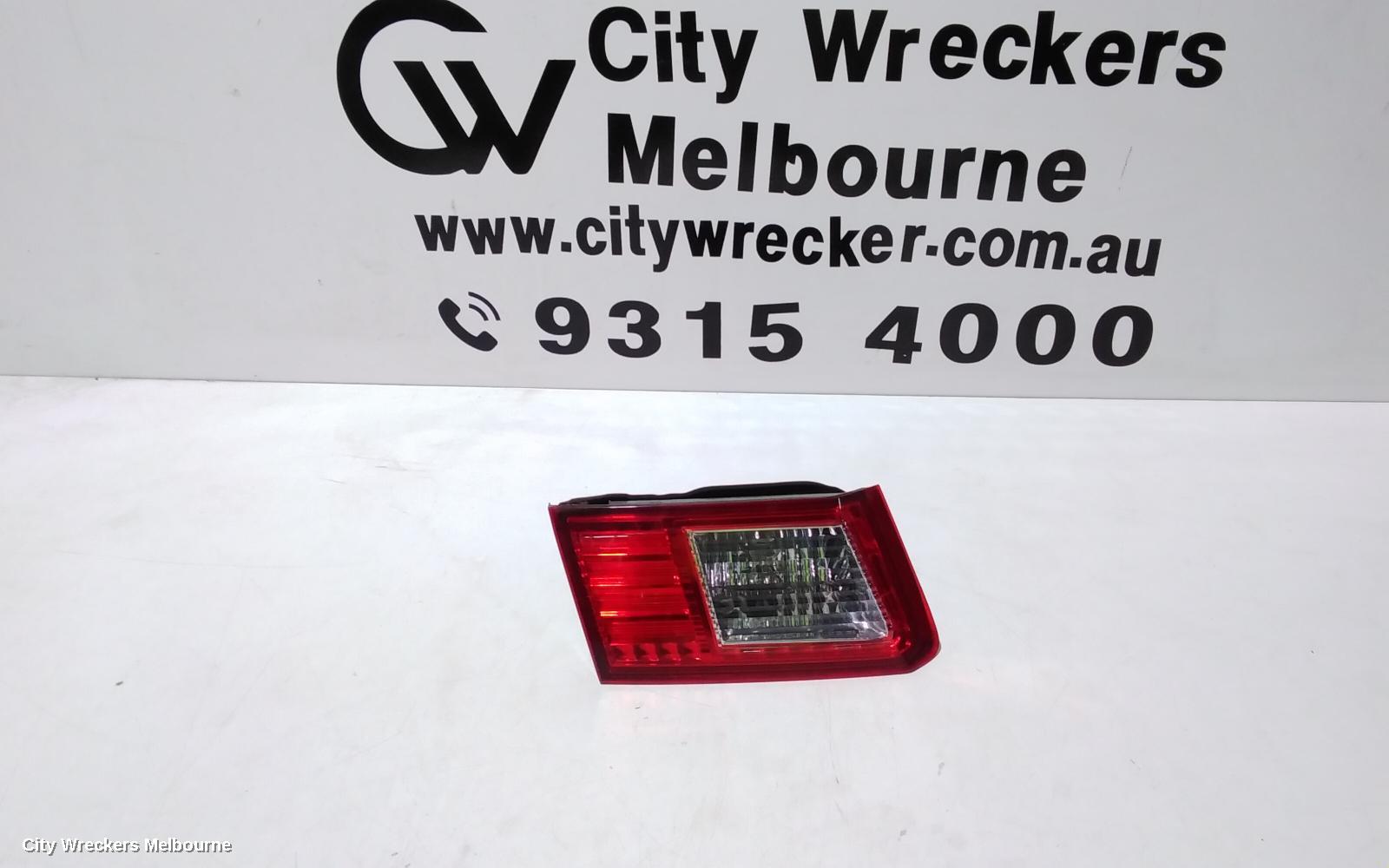 HONDA ACCORD REAR GARNISH, BOOTLID LAMP (LH SIDE), 8TH GEN, EURO (VIN JHMCU), 06/2008 - 06/2011