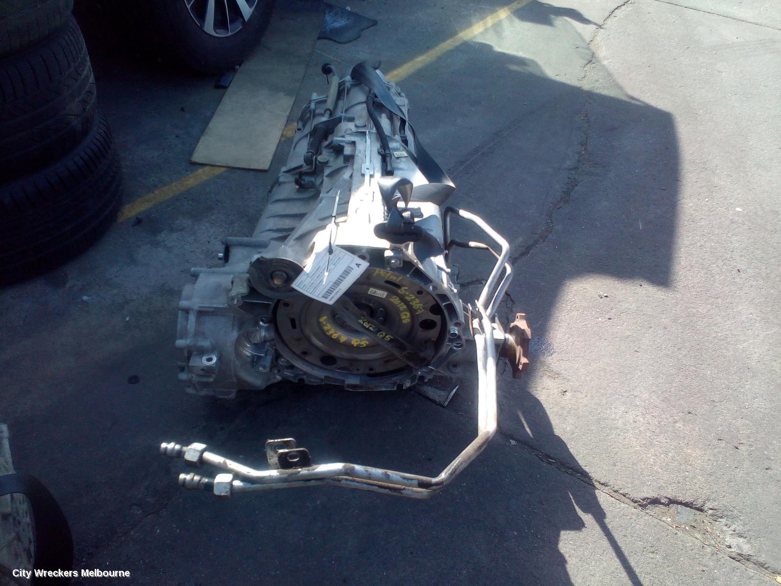 AUDI Q5 TRANS/GEARBOX, AUTO, PETROL, 2.0, TURBO, 8R, NHB CODE, 03/2009 - 11/2012